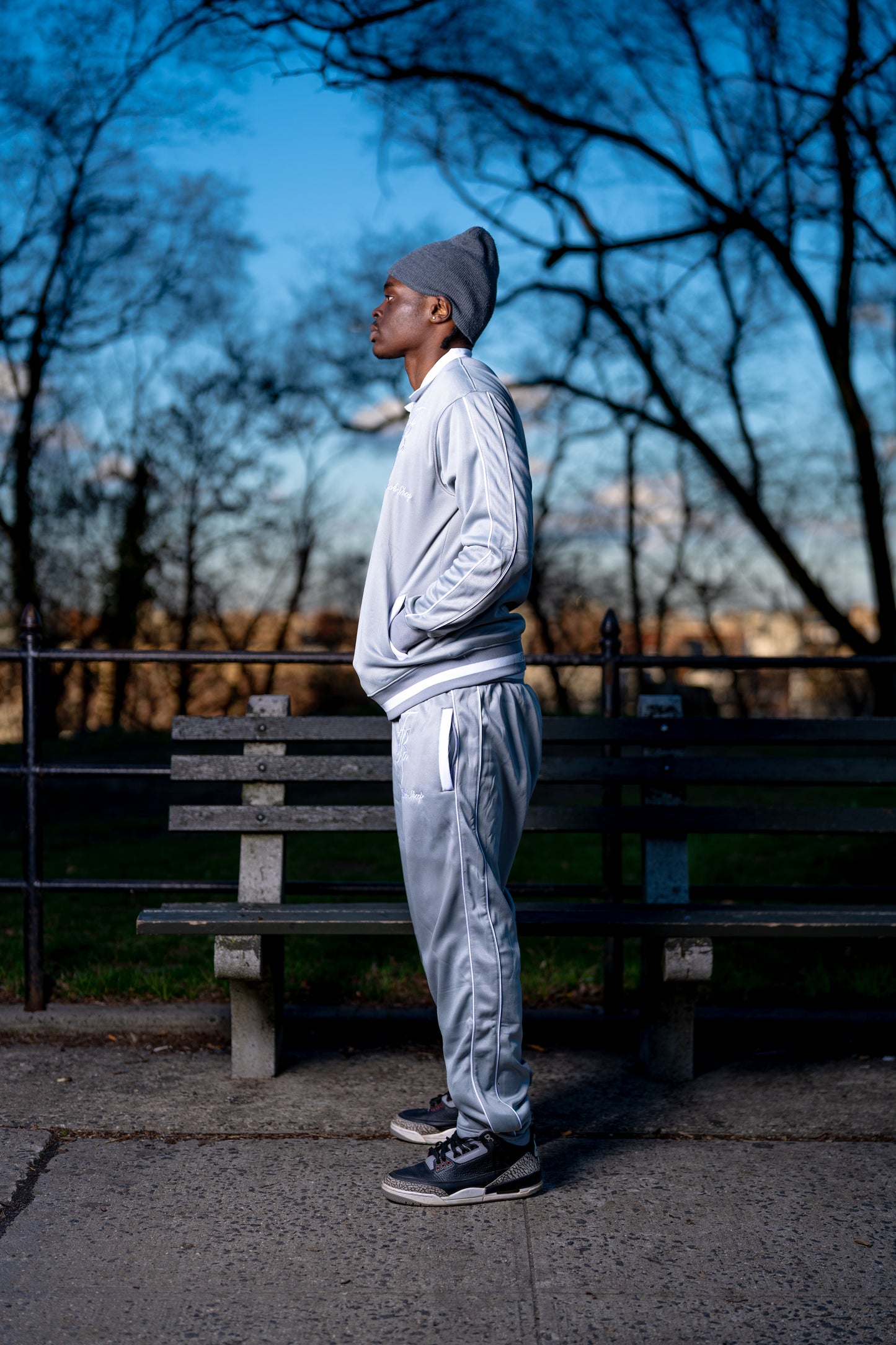 GREY TBS TRACKSUIT